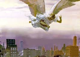 Engel in het midden des hemels